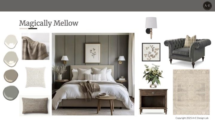 home design mood board